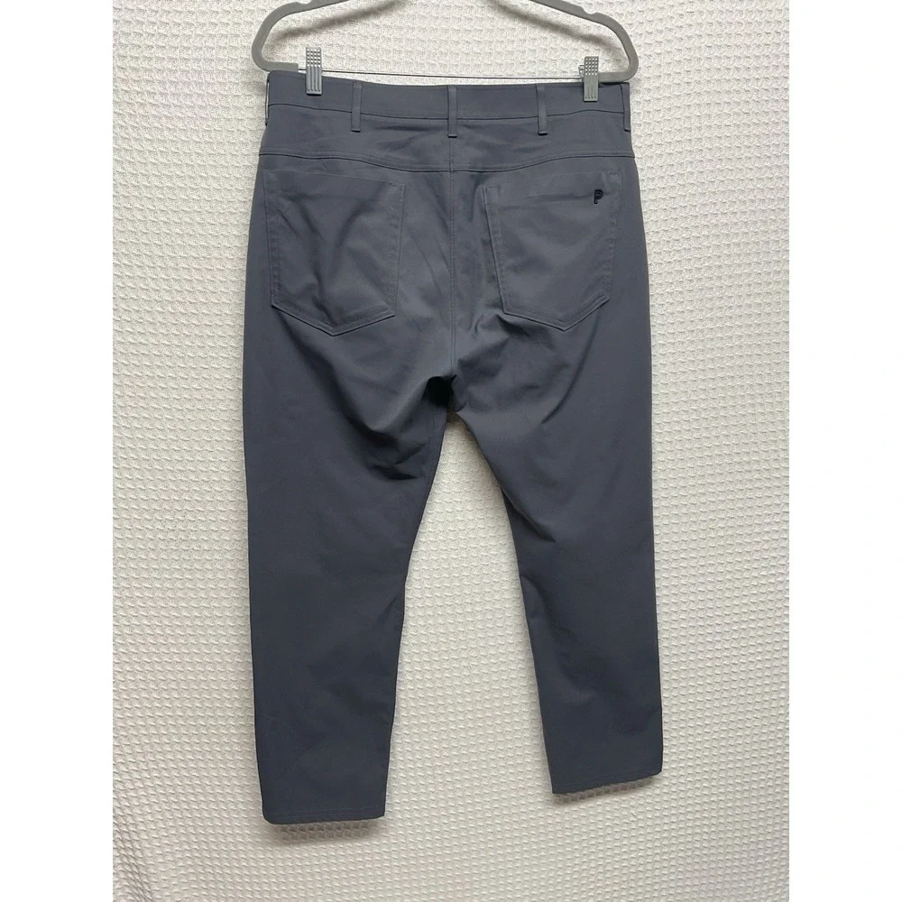 Public Rec Mens All Day Every Day Tech Performance Pants Gray Actual Size 36/26